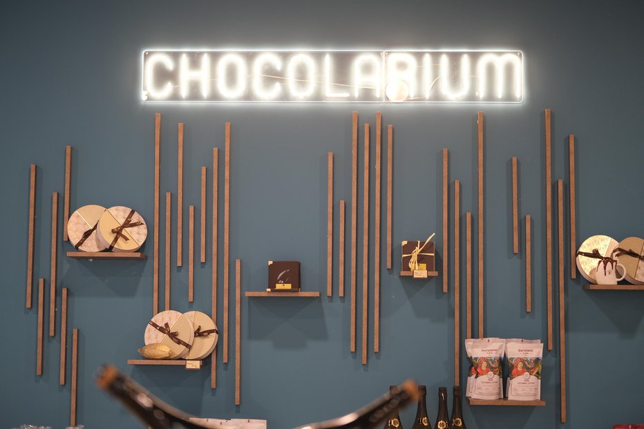 Fotografija: V Ljubljani so te dni odprli muzej čokolade Chocolarium. (Foto: Špela Ankele)