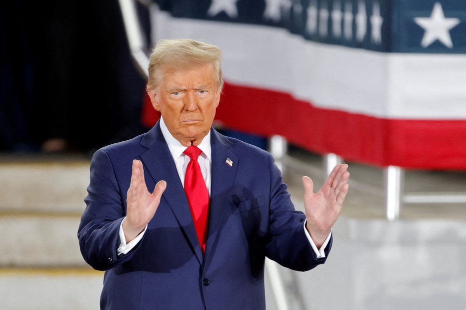 Fotografija: Donald Trump dobro pozna priljubljenost nogometne igre, te se je zavedal že v svojem prvem mandatu 2016–2020. FOTO: Jonathan Drake/Reuters