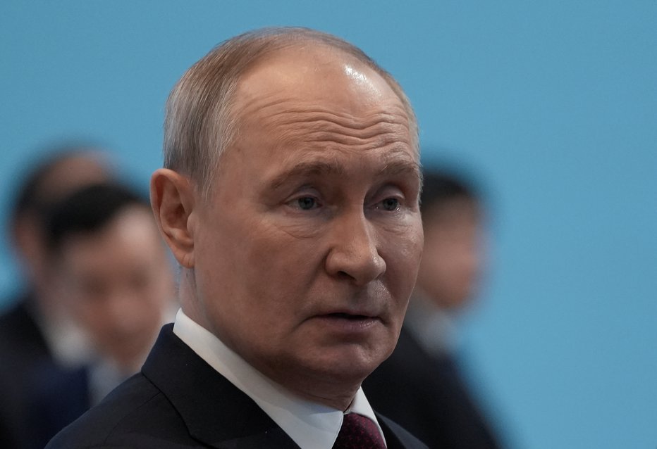 Fotografija: Vladimir Putin. FOTO: Turar Kazangapov, Reuters