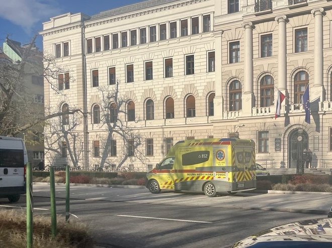 Ranjen ni bil nihče, smo izvedeli na PU Ljubljana. FOTO: Bralec Darko