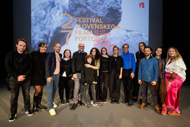 Odrešitev za začetnike je na 27. festivalu slovenskega filma pobrala sedem vesen. FOTO: Matjaž Rušt