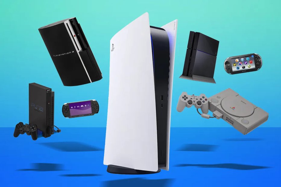 Fotografija: Sonyjevi playstationi od leta 1994 do zdaj FOTO: Stuff/Sony