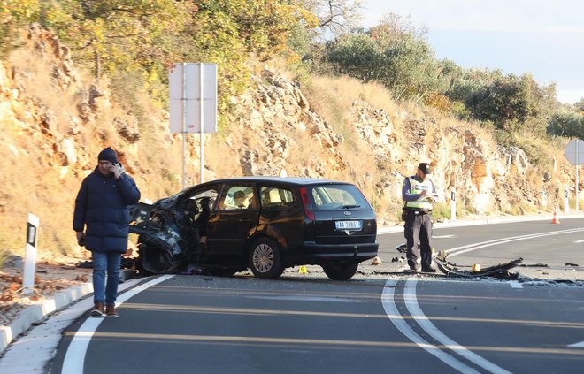 Tragična nesreča v Primoštenu. FOTO: Dusko Jaramaz/pixsell