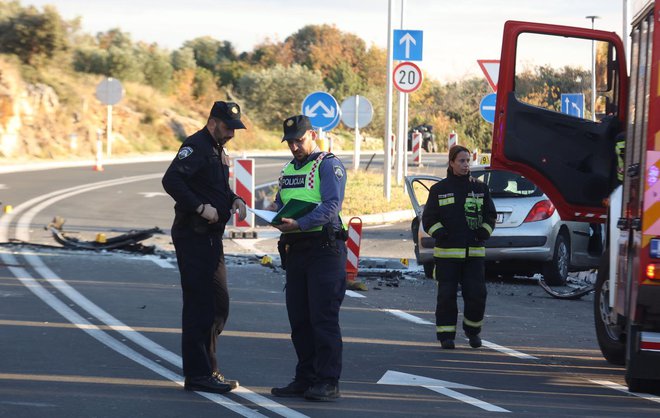 Tragična nesreča v Primoštenu. FOTO: Dusko Jaramaz/pixsell