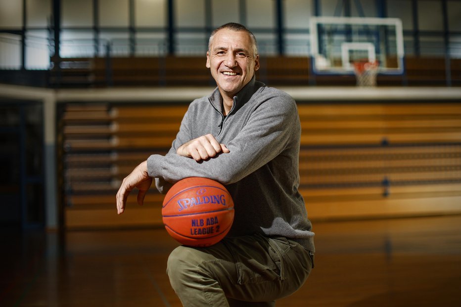 Fotografija: Roman Horvat je za svež veter v slovenski moški reprezentančni košarki. FOTO: Leon Vidic