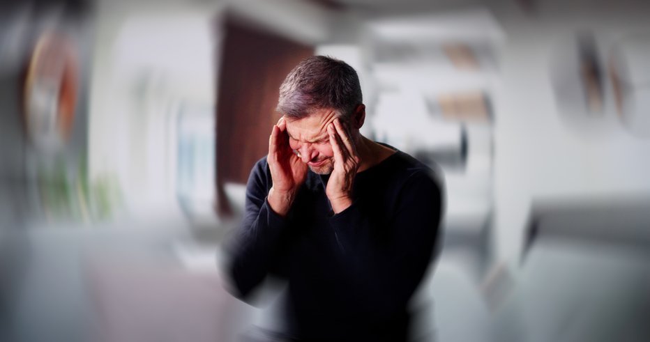 Fotografija: Vertigo Dizziness And BPPV Brain Pain Stroke FOTO: Andreypopov Getty Images