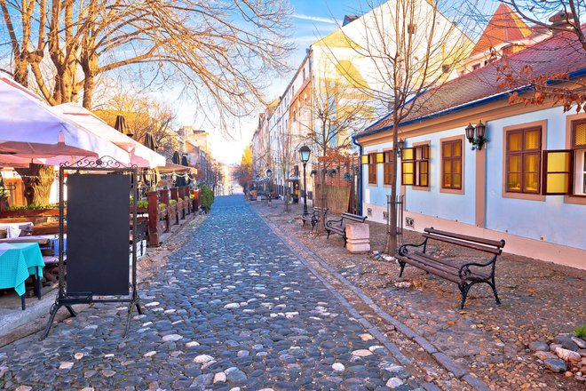 Beograjska boemska četrt Skadarlija FOTO: Depositphotos