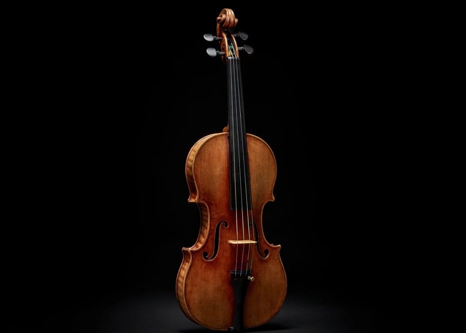 Fotografija: Joachim-Ma Stradivarius bi lahko postala najdražja violina vseh časov. FOTO: Sothebys.com