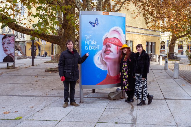 Da razstava sodi v ulično galerijo, je prepoznal Tomaž Drozg, ustanovitelj Tam-Tam mestni plakati.