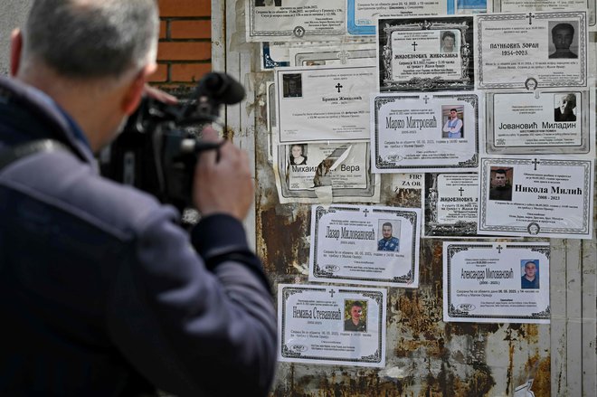 Ljudje so bili ob izreku sodbe šokirani. FOTO: Andrej Isakovic/afp