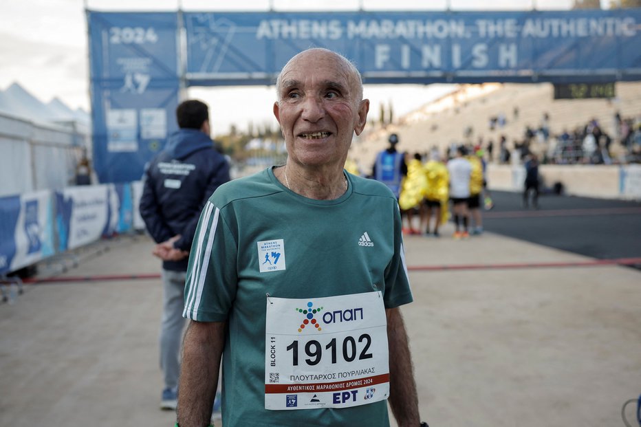 Fotografija: Meni, da je tako fit zaradi zmernega življenja. Foto: Louisa Gouliamaki/Reuters