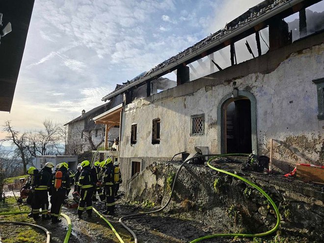 FOTO: Gasilsko Reševalna Služba Kranj