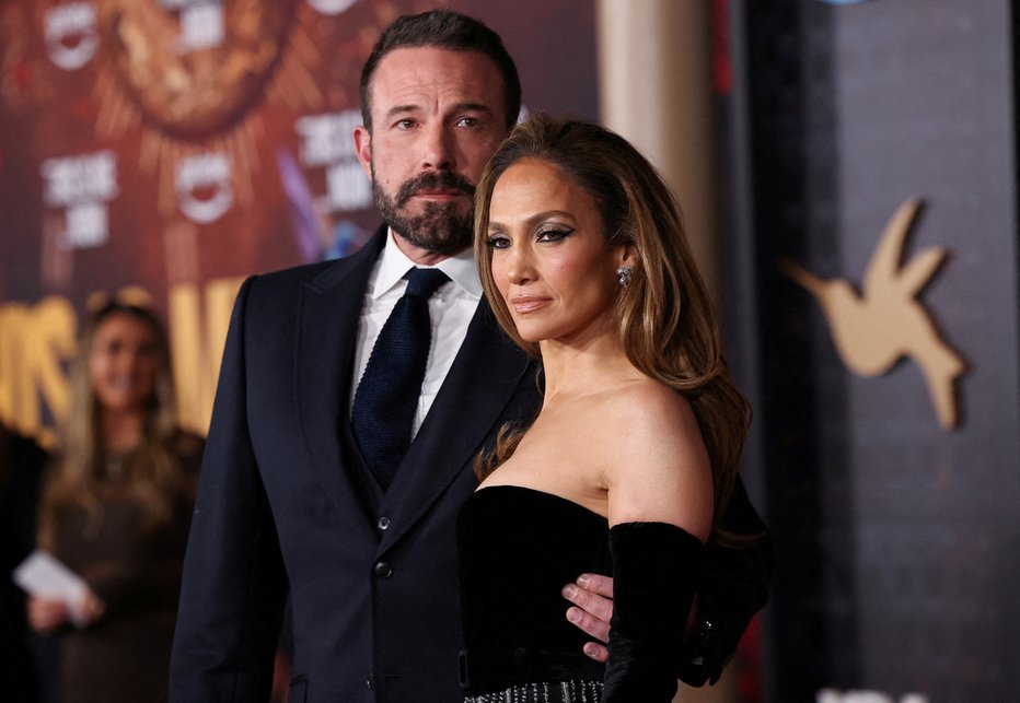 Fotografija: Ben Affleck in Jennifer Lopez  FOTO: Mario Anzuoni/Reuters