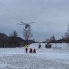 Gorski reševalci: helikopter se zaradi premočnega vetra ni mogel približati kraju nesreče (FOTO in VIDEO)