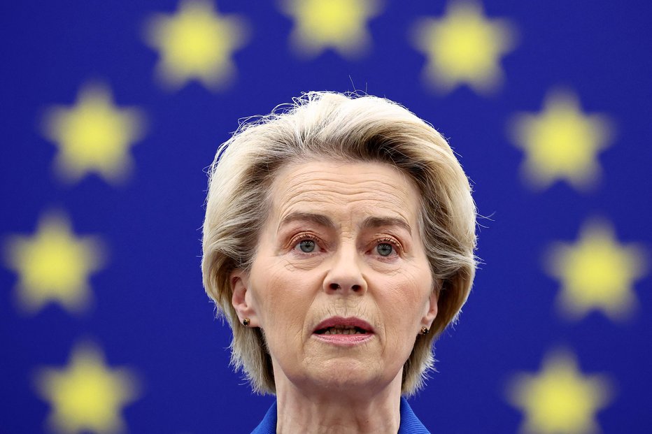 Fotografija: Ursula von der Leyen FOTO: Frederick Florin Afp