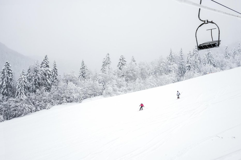 Fotografija: Smučišče Kolašin je eno najbolj priljubljenih zimskih središč v Črni gori, znano po izjemnih naravnih lepotah in dobro urejenih smučarskih progah. FOTO: Foxys_forest_manufacture Getty Images/istockphoto