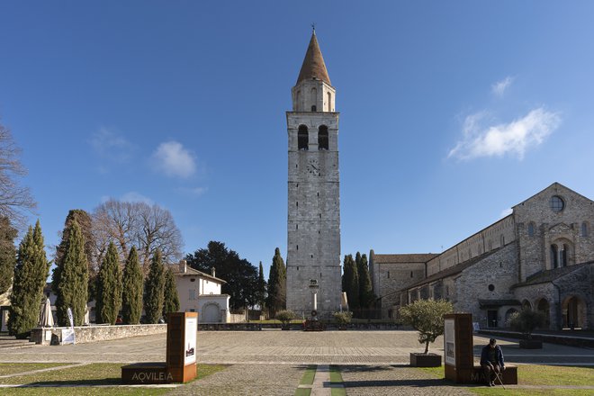 Oglej (Aquileia) je prav tako na seznamu Unescove kulturne dediščine in se ponaša z antičnimi ostanki iz rimskega obdobja. FOTO: Fabrice Gallina