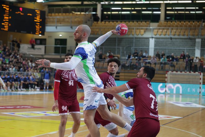 Borut Mačkovšek v eni izmed akcij. FOTO: Črt Piksi