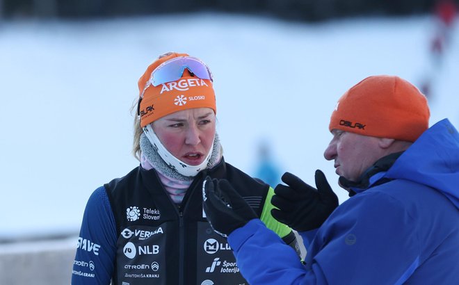 V tej sezoni sodeluje s strelskim trenerjem Ljubom Tomažičem. FOTO: Matej Družnik/Delo