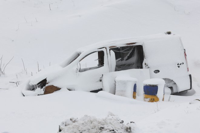 Težave z vremenom so tudi v Walesu. FOTO: Temilade Adelaja/Reuters