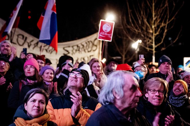 Zbralo se jih je na tisoče. FOTO: Afp