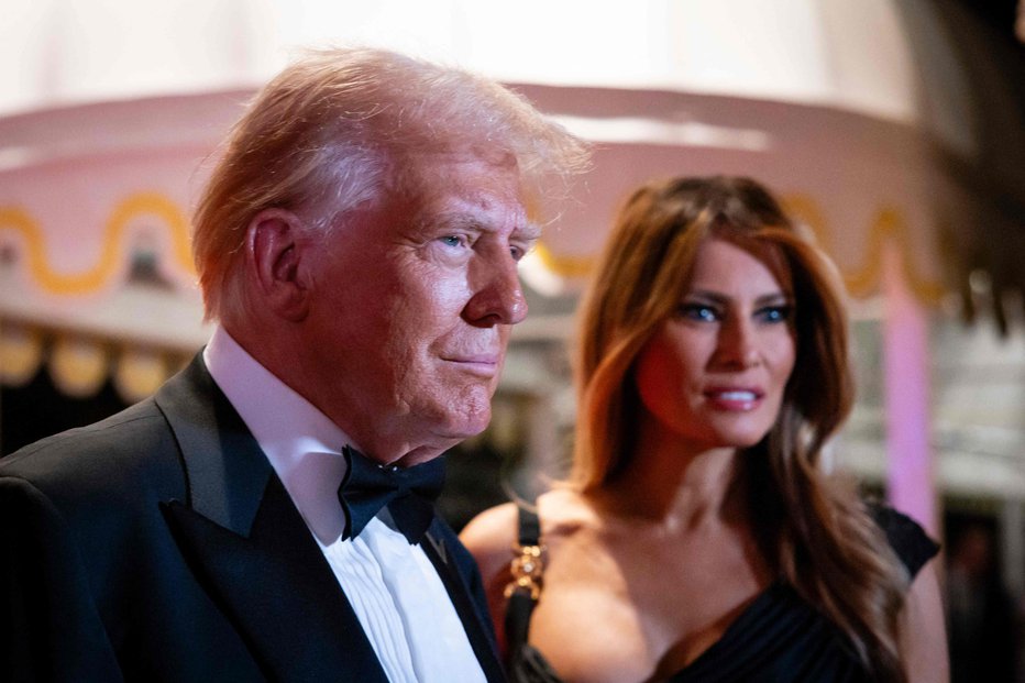 Fotografija: Trumpova se vračata v Belo hišo, o Melanii pa snemajo dokumentarni film. FOTO: Eva Marie Uzcategui/Getty Images/AFP