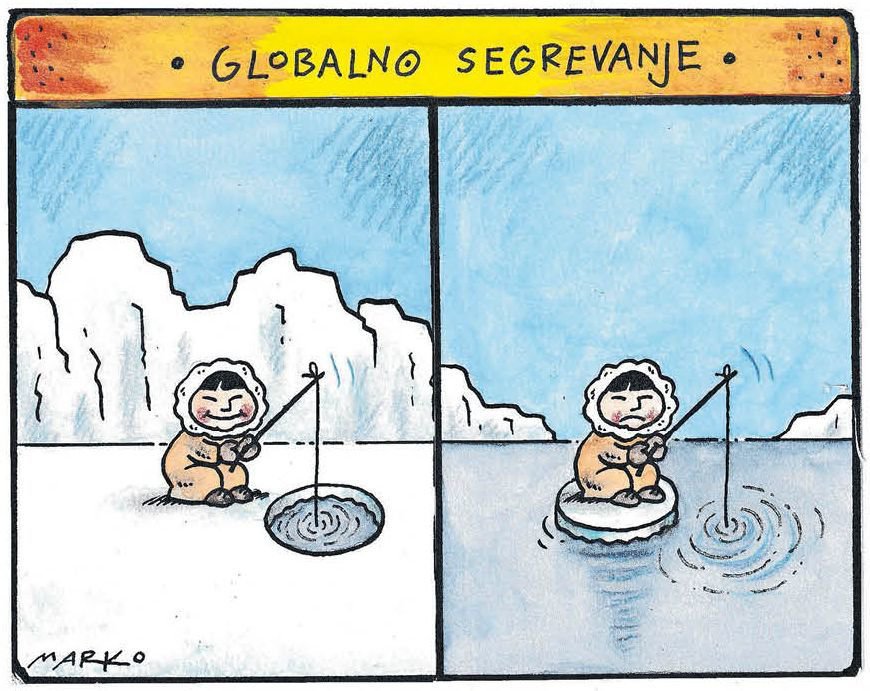 Fotografija: Globalno segrevanje FOTO: Marko Kočevar