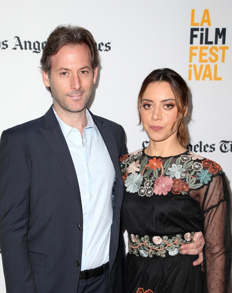 Fotografija: Jeff Baena in Aubrey Plaza na premieri filma The Little Hours, ki ga sta ga posnela leta 2017. Foto: Profimedia