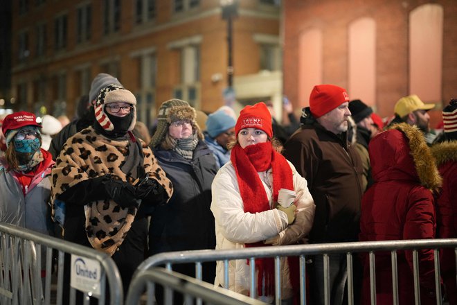 Trumpovi podporniki. FOTO: Eric Thayer Getty Images Via Afp