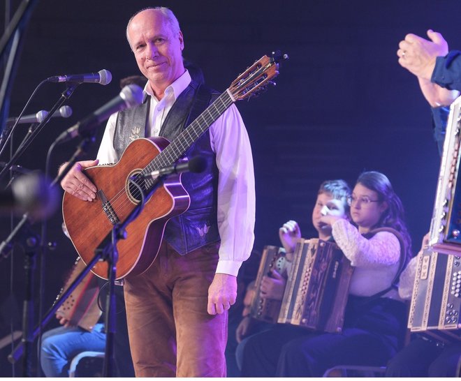 Maestro s kitaro Gregor Avsenik Foto: Colarič