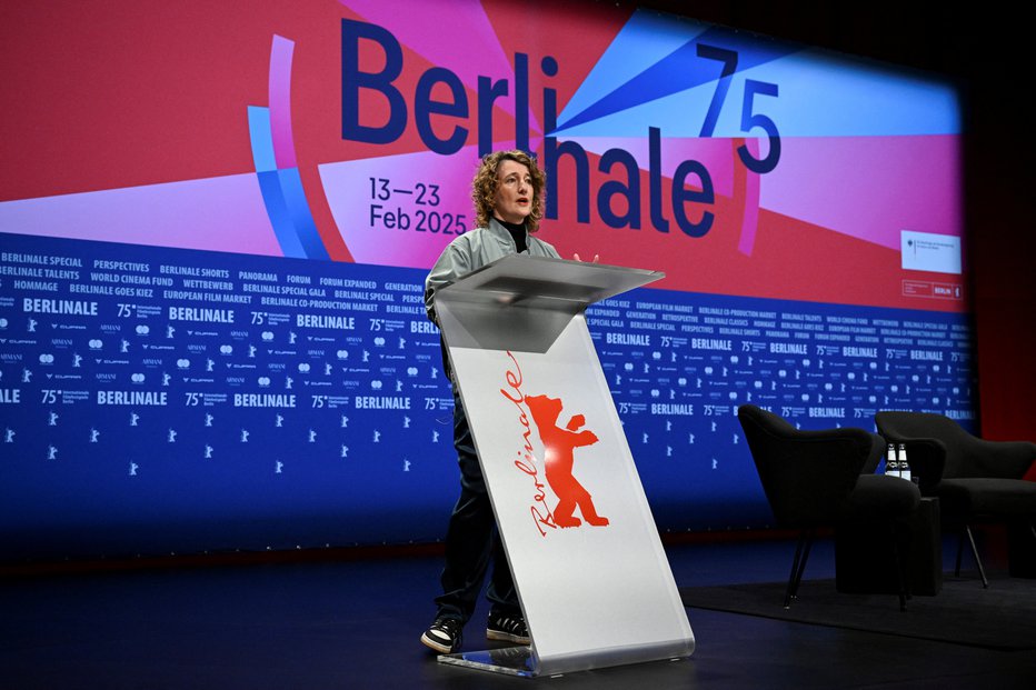 Fotografija: Direktorica Berlinala Tricia Tuttle je predstavila program. FOTO: Annegret Hilse/Reuters