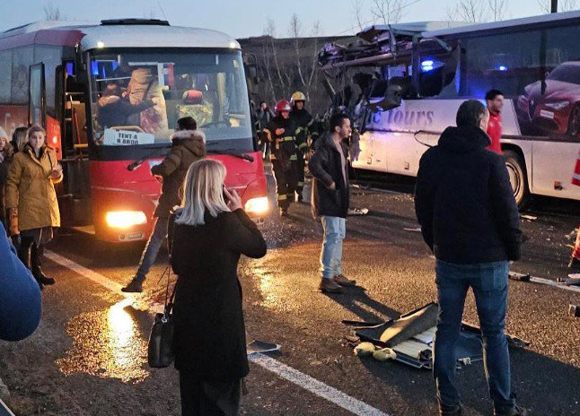 Fotografija: Huda nesreča v Beogradu. FOTO: Moj Beograd/Instagram