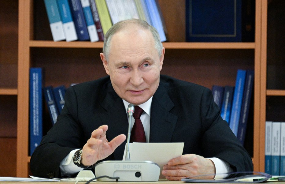 Fotografija: Vladimir Putin. FOTO: Ramil Sitdikov Via Reuters