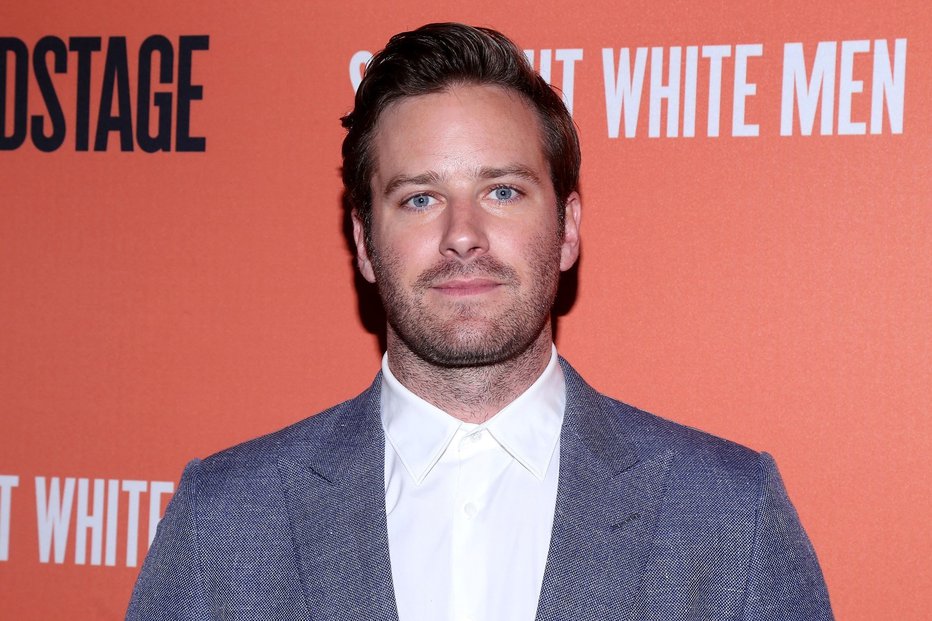 Fotografija: Armie Hammer je znan po modrih očeh. FOTO: Profimedia Profimedia